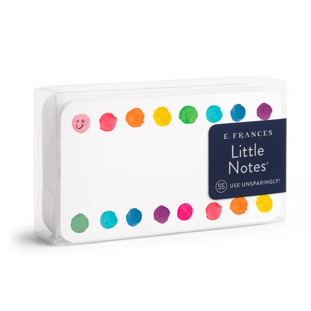 Happy Dots Little Notes® – Mini Notecard Pack, Set of 55