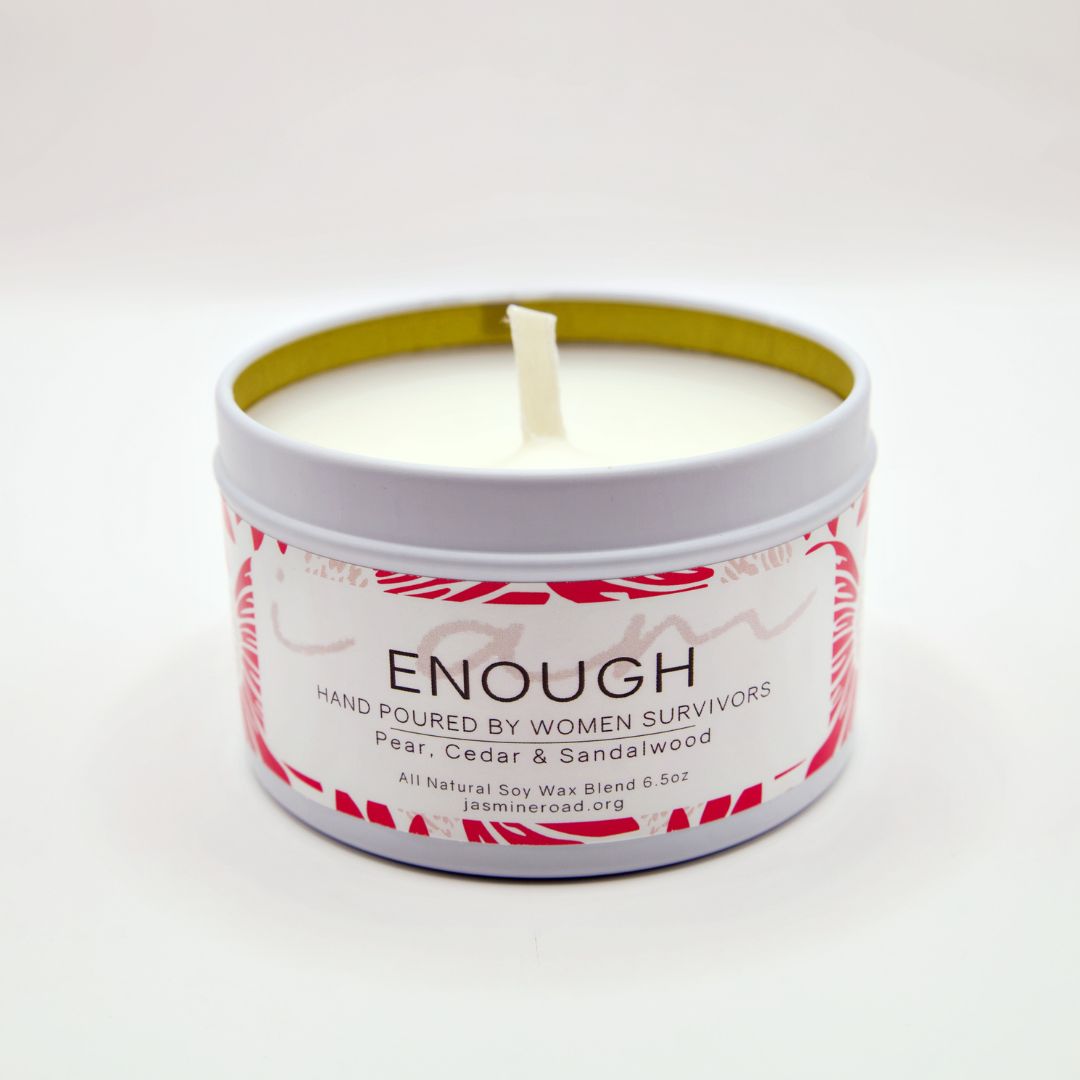 "Enough" 8oz Candle
