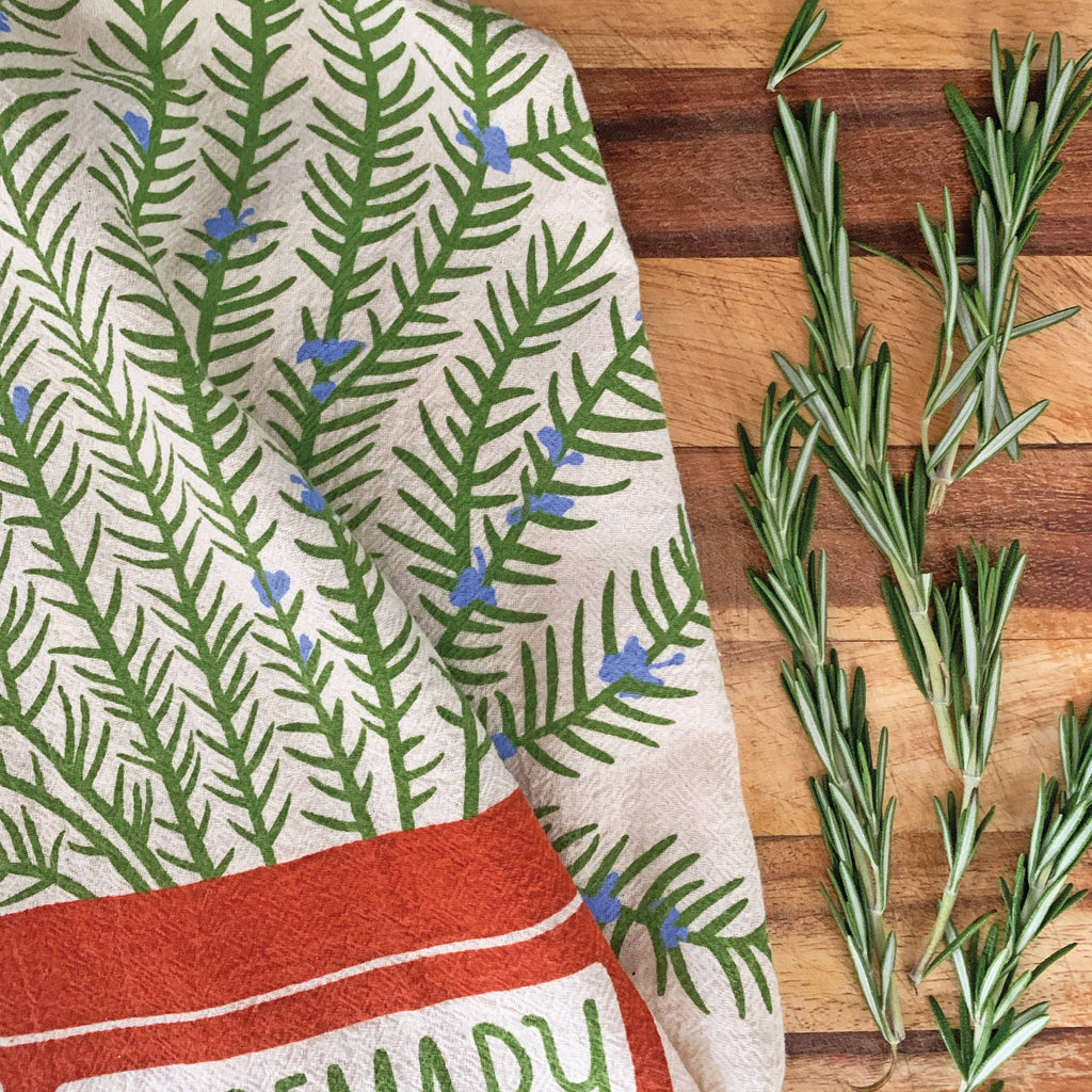 Rosemary & Fig- Tea Towel Set of 2