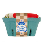 Tomato Basil- Tea Towel Set of 2