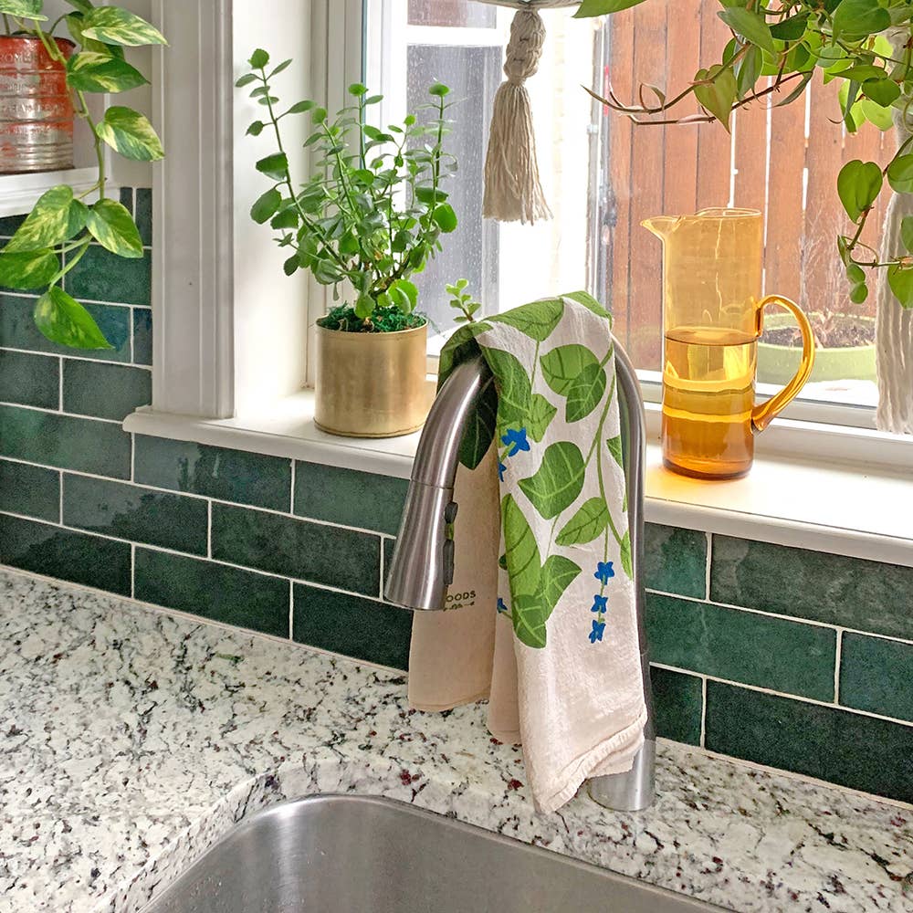 Tomato Basil- Tea Towel Set of 2
