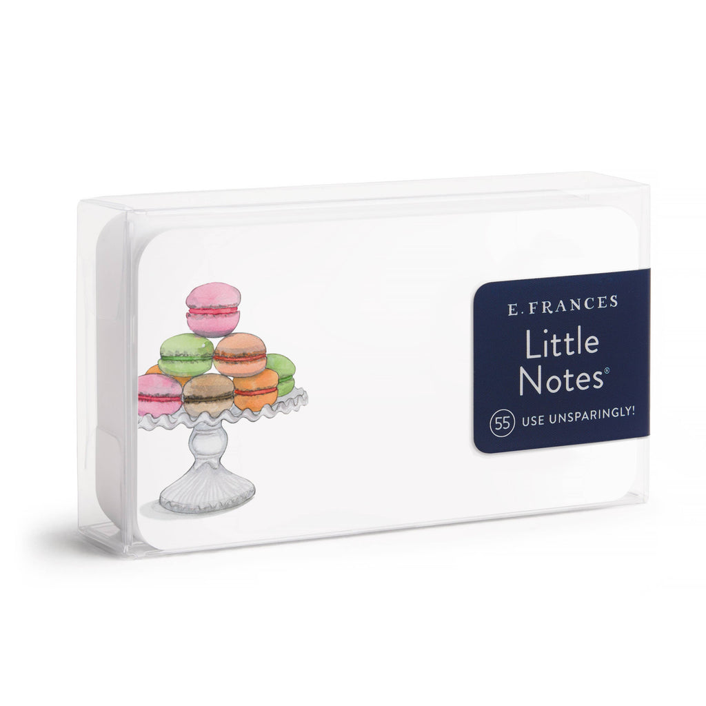 Macaron Little Notes® – Mini Notecard Pack, Set of 55
