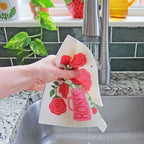 Edible Flowers- Sponge Cloth Set of 3