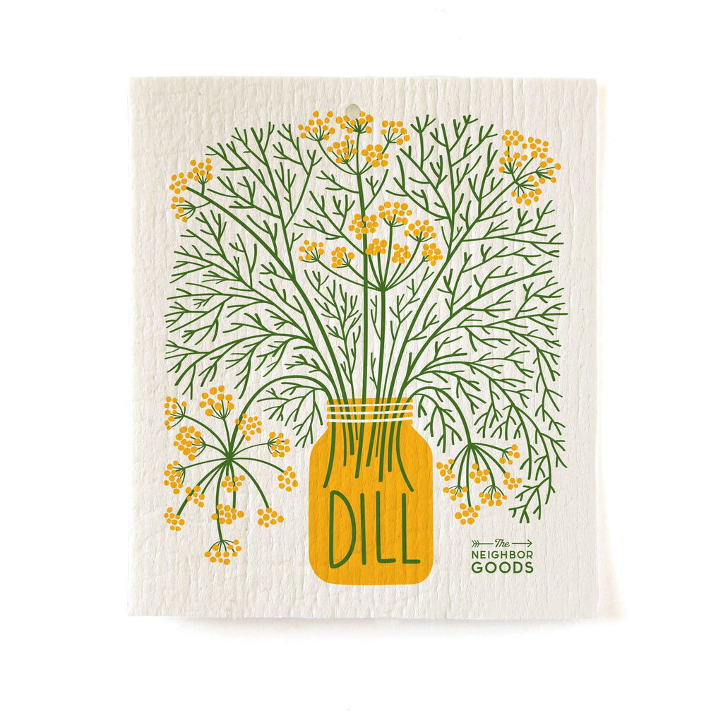 Fresh Herbs- Sponge Cloth Set of 3