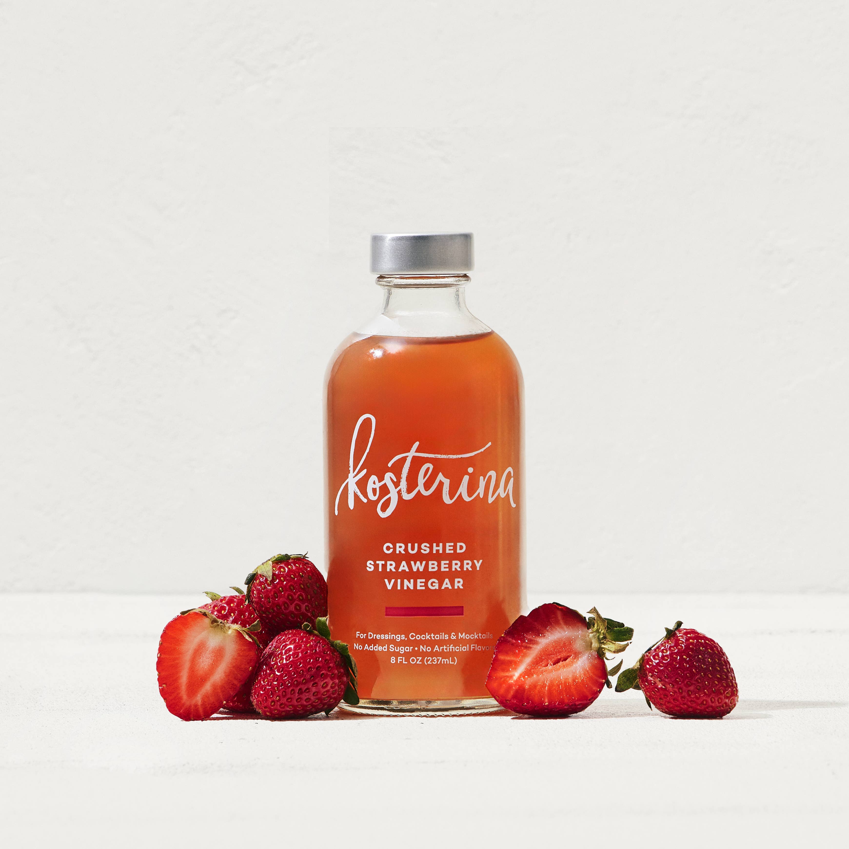 Crushed Strawberry Vinegar
