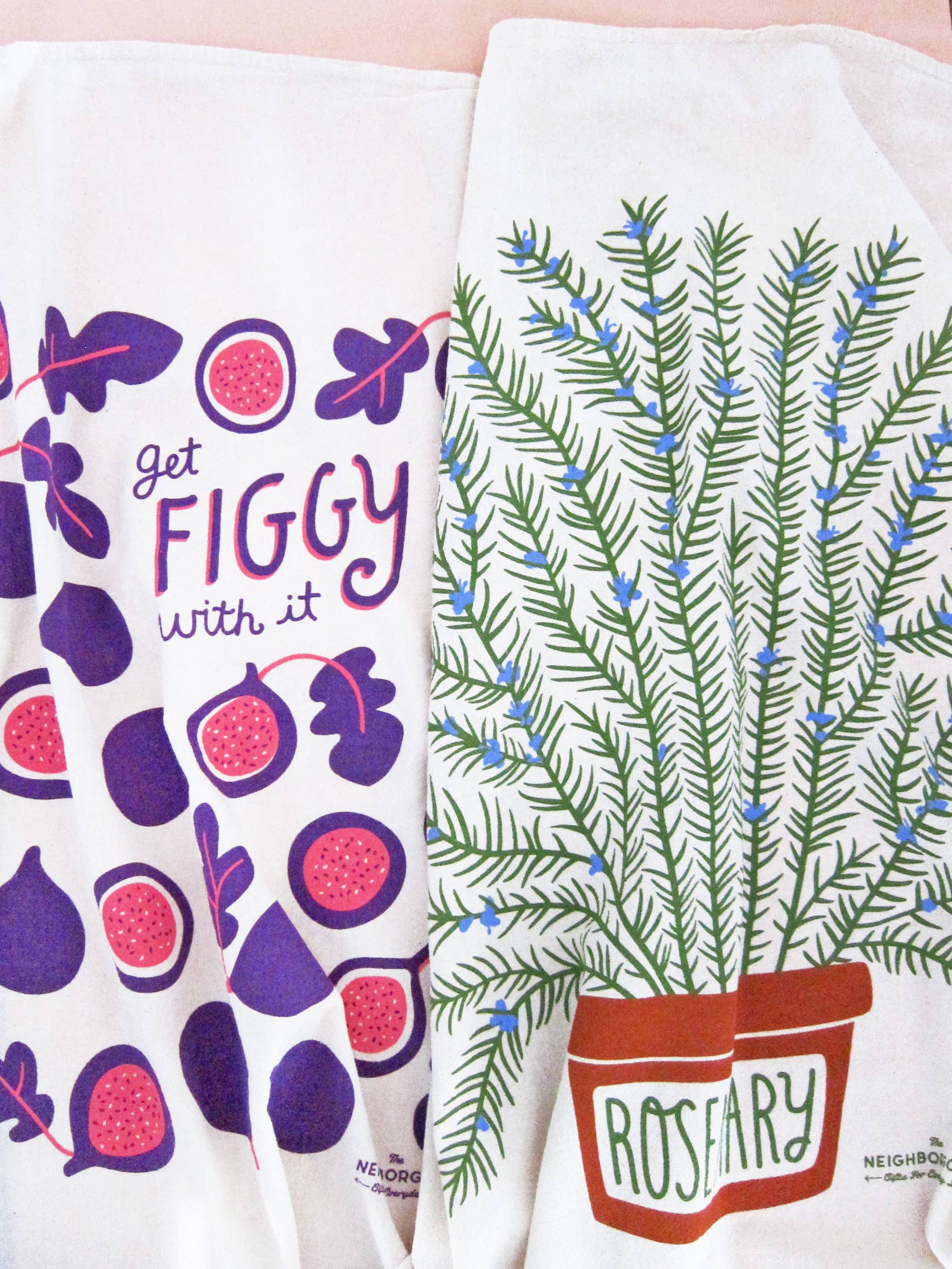 Rosemary & Fig- Tea Towel Set of 2