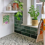 Fresh Herbs- Sponge Cloth Set of 3