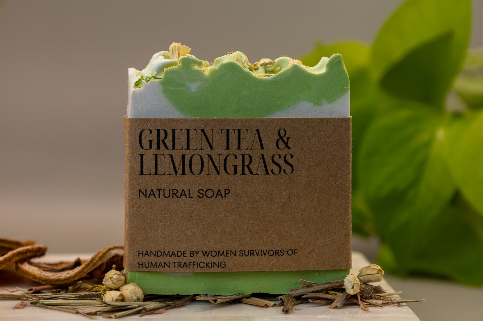 Green Tea & Lemongrass Soap