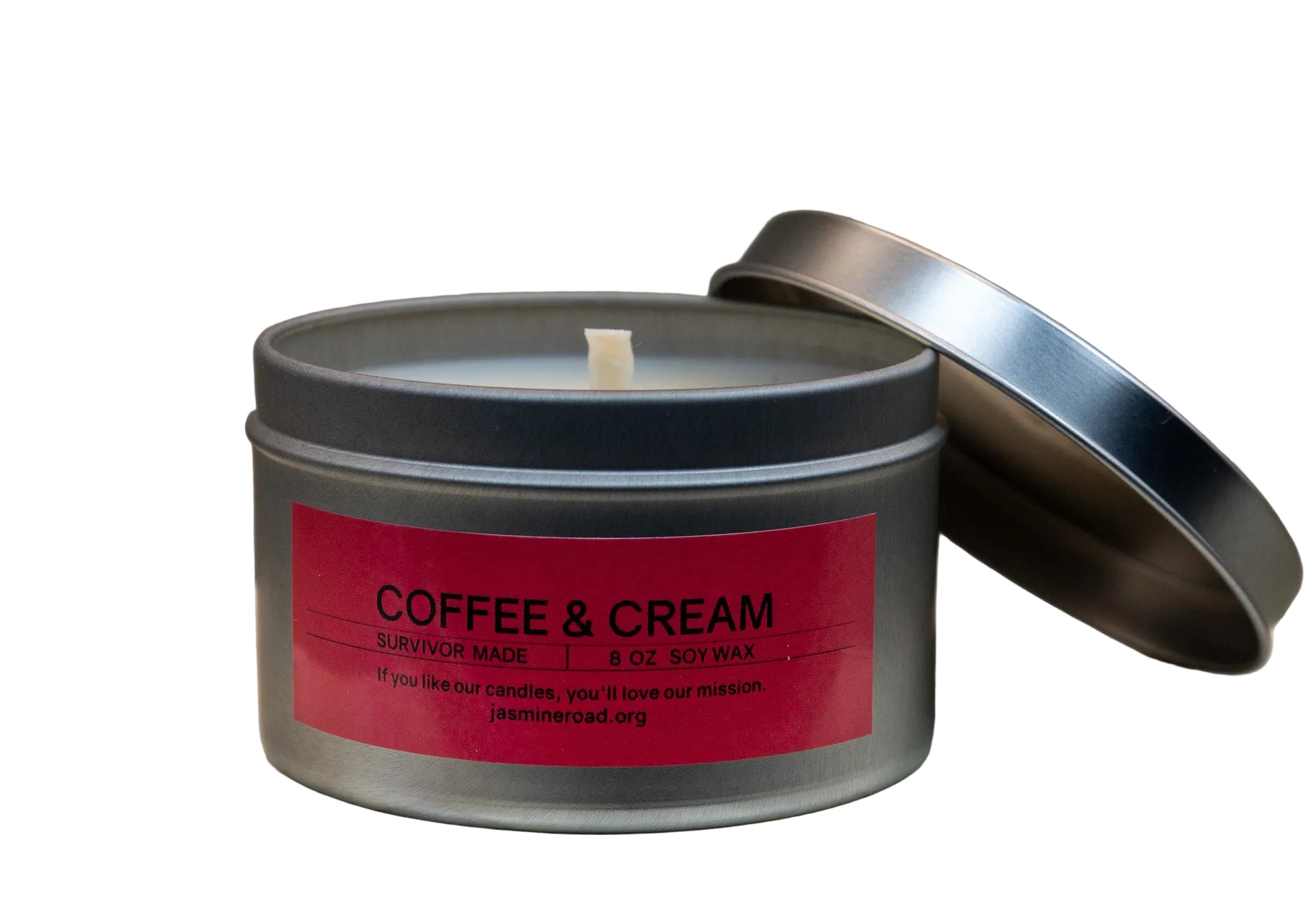 Coffee & Cream Candle Tin 8 oz