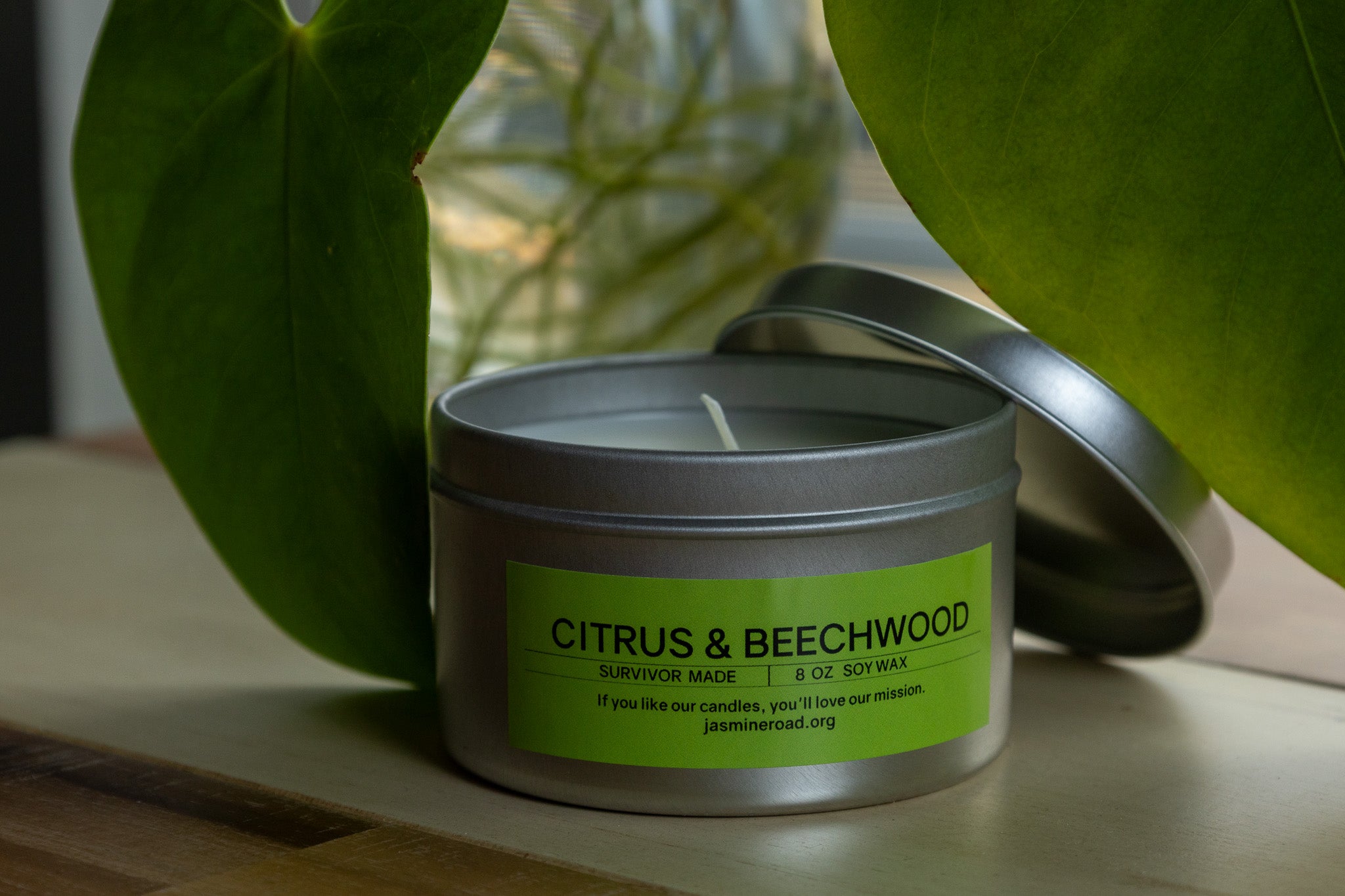 Citrus + Beechwood 8 oz
