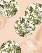 Oak Leaves and Acorn Coasters - Set of 4