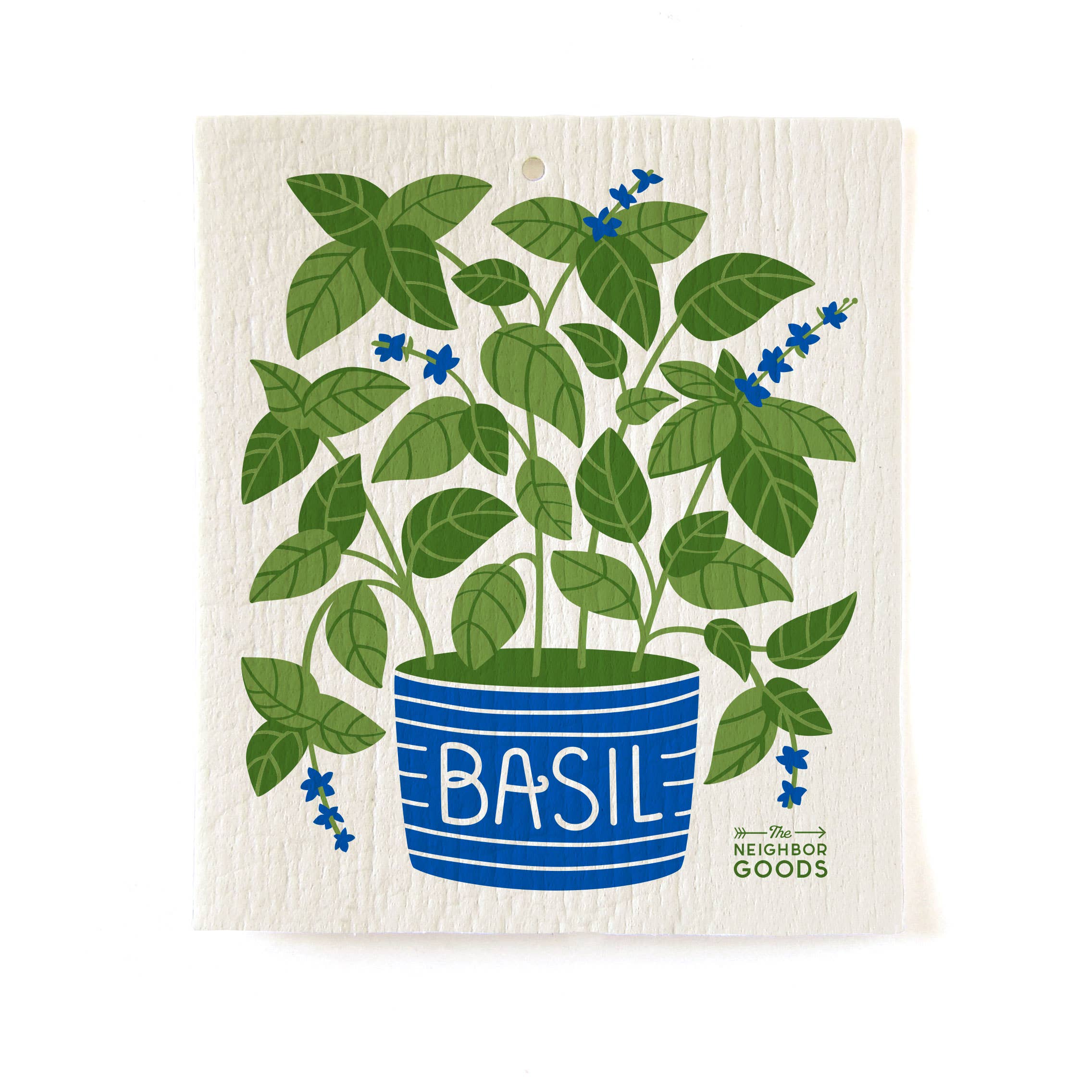 Fresh Herbs- Sponge Cloth Set of 3
