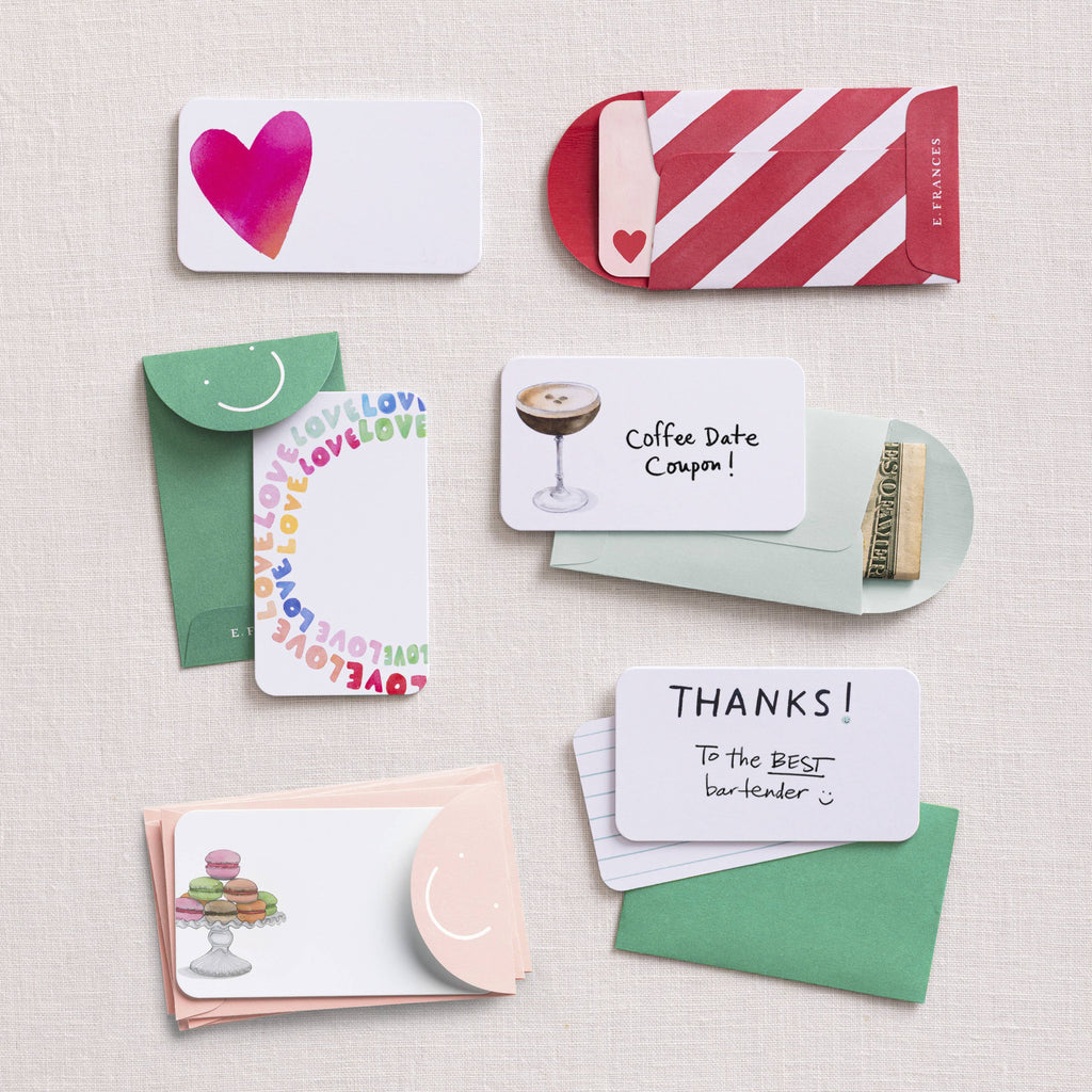 Little Notes® Mini Envelopes, Set of 20 – Petal