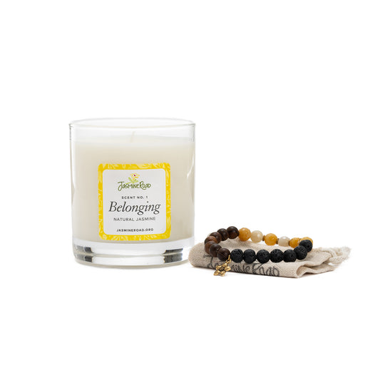 BELONGING CANDLE & BRACELET DUO